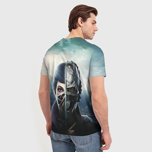 Мужская футболка Dishonored - Эмили Колдуин / 3D-принт – фото 4