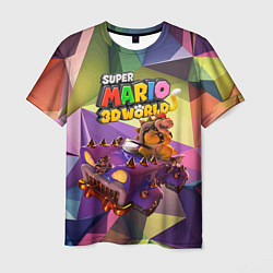 Мужская футболка Точило Боузера - Super Mario 3D World
