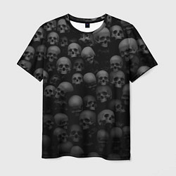 Мужская футболка Композиция из черепов - Dark