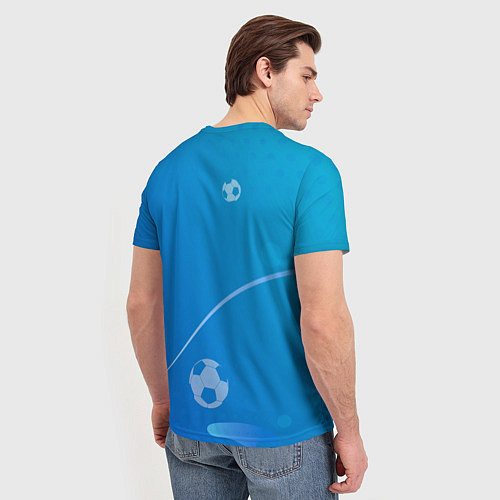 Мужская футболка Psg абстракция спорт / 3D-принт – фото 4
