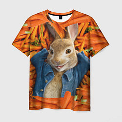Мужская футболка Кролик Питер