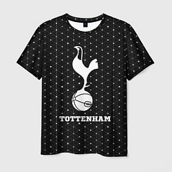 Мужская футболка Tottenham sport на темном фоне
