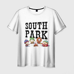 Мужская футболка South park кострёр