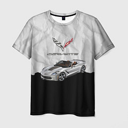 Мужская футболка Chevrolet Corvette - motorsport