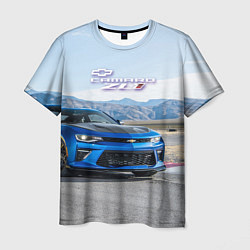 Мужская футболка Chevrolet Camaro ZL 1 - Motorsport