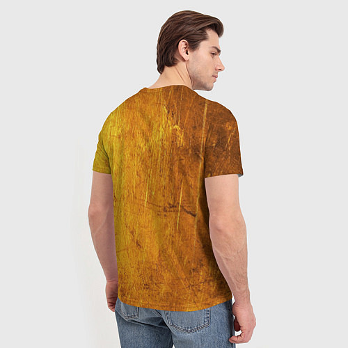 Мужская футболка The Gold / 3D-принт – фото 4
