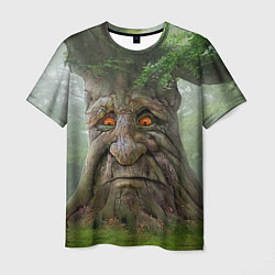 Мужская футболка Мудрое таинственное дерево