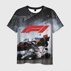 Мужская футболка Формула 1 - ни за что, блин!