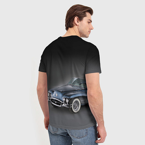 Мужская футболка Buick Wildcat - cabriolet / 3D-принт – фото 4