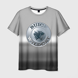 Футболка мужская Buick Wildcat - emblem, цвет: 3D-принт