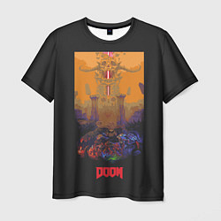 Мужская футболка Doom eternal hell