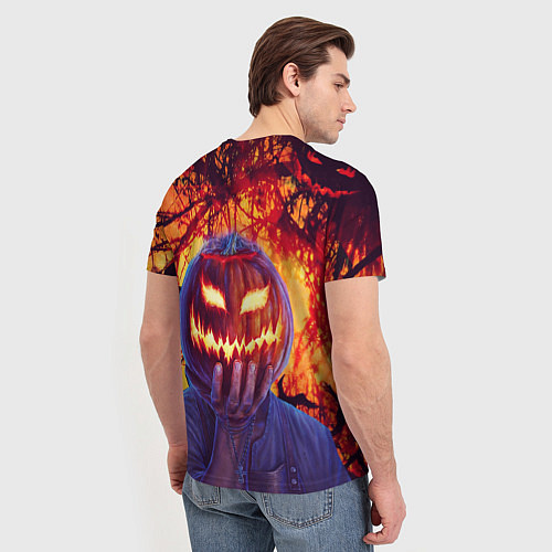 Мужская футболка В ночь на Хэллоуин / 3D-принт – фото 4