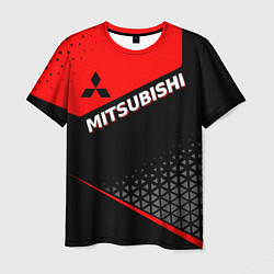 Мужская футболка Mitsubishi - Красная униформа