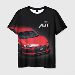 Мужская футболка Audi quattro ABT autotuning