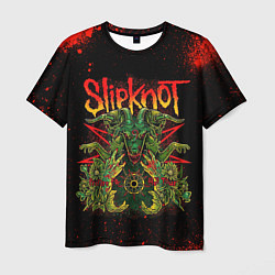 Мужская футболка Slipknot satan