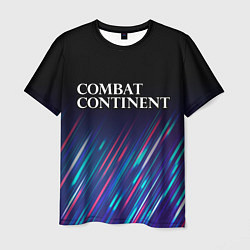 Мужская футболка Combat Continent stream