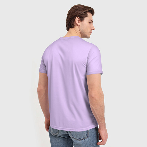 Мужская футболка Цифровая лаванда 2023 / 3D-принт – фото 4