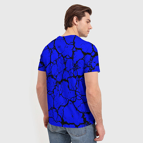 Мужская футболка Радужные друзья персонаж Синий / 3D-принт – фото 4