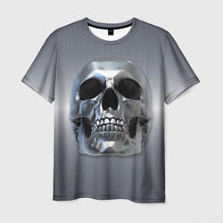 Мужская футболка Титановый череп