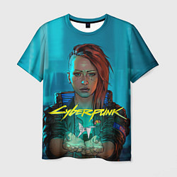 Мужская футболка Cyberpunk - Киберпанк