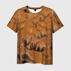 Мужская футболка Шоколадная лава
