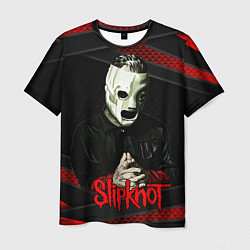 Мужская футболка Slipknot black & red
