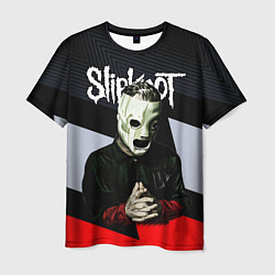 Мужская футболка Slipknot абстракция
