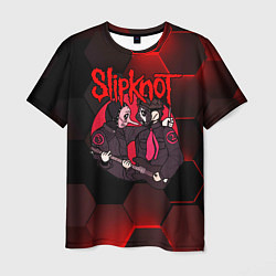 Мужская футболка Slipknot art black