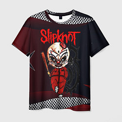 Мужская футболка Slipknot бита