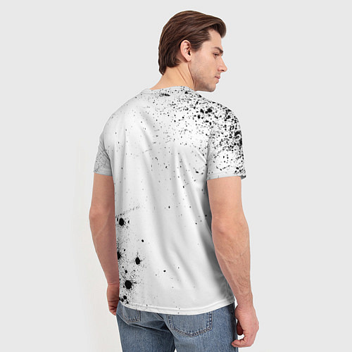 Мужская футболка Maneskin и рок символ на светлом фоне / 3D-принт – фото 4