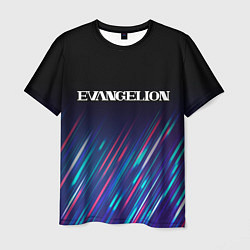 Мужская футболка Evangelion stream