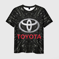 Мужская футболка Тойота, эмблема, автомобильная тема