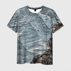 Мужская футболка Море и гора