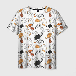 Мужская футболка Вечеринка кошек