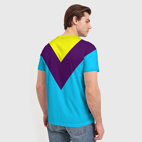 Мужская футболка FIRM как в 80х / 3D-принт – фото 4