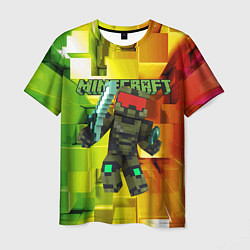 Мужская футболка Minecraft - Мастер Чиф