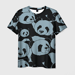 Мужская футболка Panda summer song