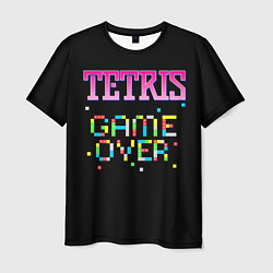 Мужская футболка Tetris - Game Over