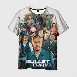 Мужская футболка Bullet train