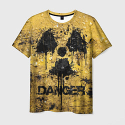 Мужская футболка Danger radiation
