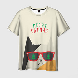 Мужская футболка Meowy catwas
