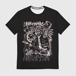 Футболка мужская Nirvana collection, цвет: 3D-принт