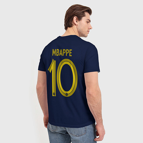 Мужская футболка Мбаппе ЧМ 2022 сборная Франции / 3D-принт – фото 4