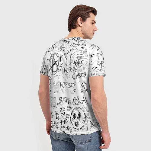 Мужская футболка Уэнсдэй Аддамс от нетфликс / 3D-принт – фото 4