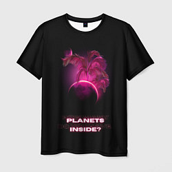 Мужская футболка Как много планет внутри тебя