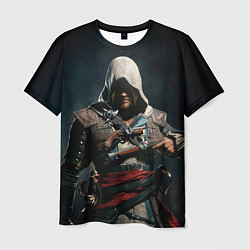 Футболка мужская Assassins Creed 4, цвет: 3D-принт