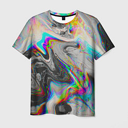 Футболка мужская Abstract digital, цвет: 3D-принт
