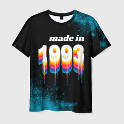 Мужская футболка Made in 1993: liquid art