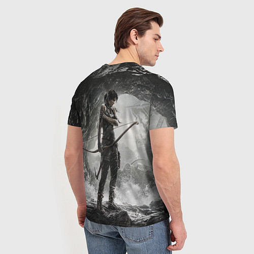 Мужская футболка Лара Крофт / 3D-принт – фото 4