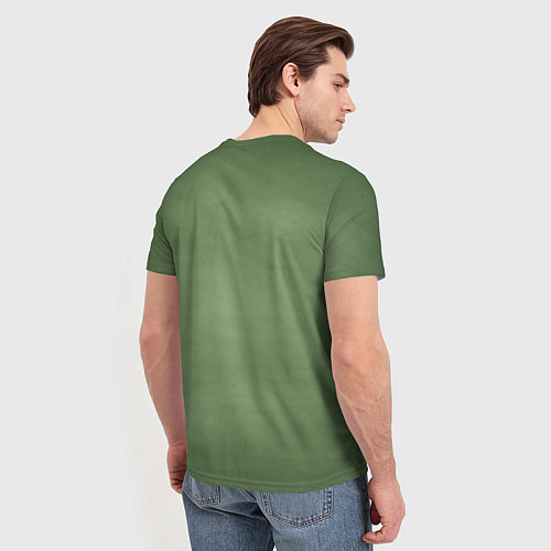 Мужская футболка Мужик с пивом / 3D-принт – фото 4